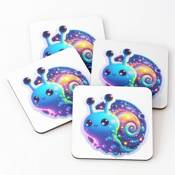 Item preview, Cosmic Tranquility: A Celestial Journey with the Space Snail designed and sold by piscininha.