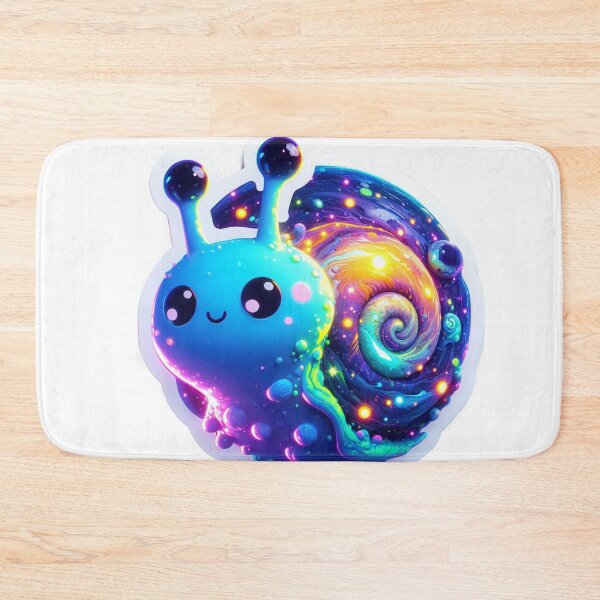 Item preview, Cosmic Tranquility: A Celestial Journey with the Space Snail designed and sold by piscininha.