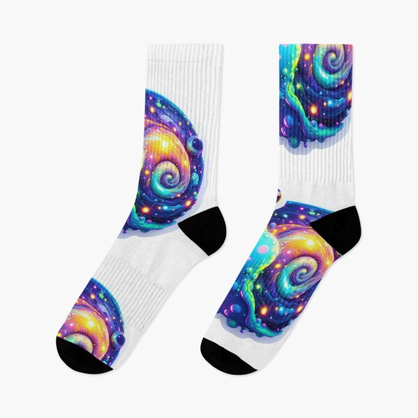 Item preview, Cosmic Tranquility: A Celestial Journey with the Space Snail designed and sold by piscininha.