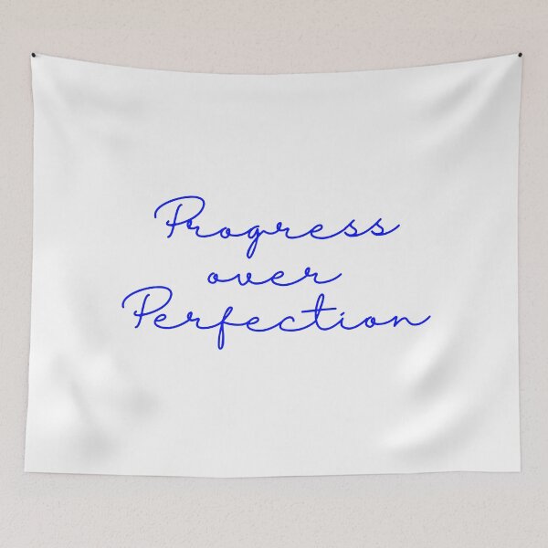 Item preview, Progress over Perfection designed and sold by Toby’s Treasures.