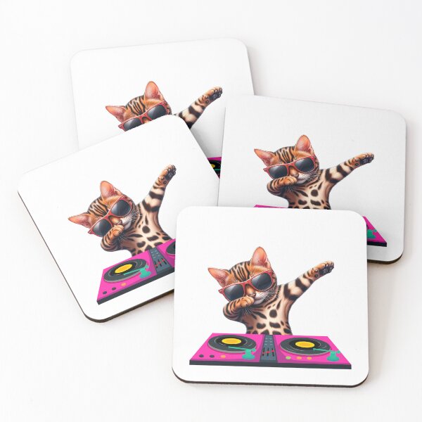 Item preview, Bengal Cat DJ Dabbing designed and sold by TheAnimalZ00.
