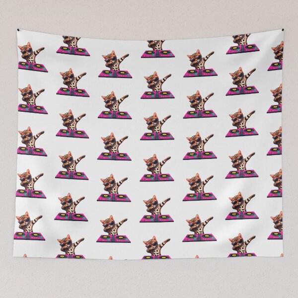 Item preview, Bengal Cat DJ Dabbing designed and sold by TheAnimalZ00.