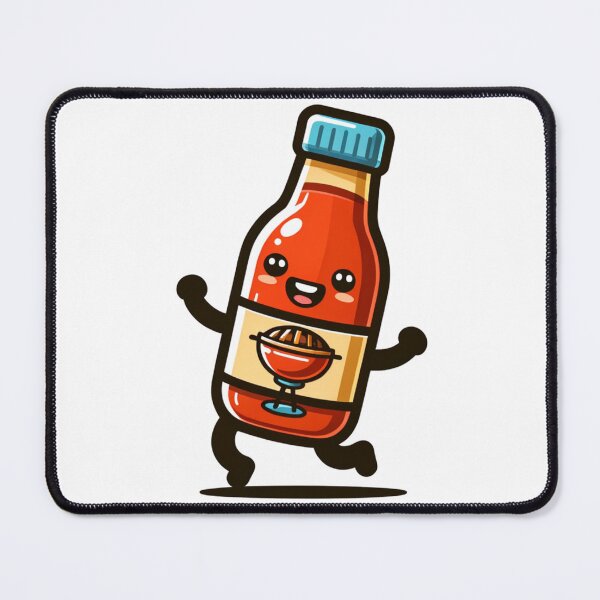 Item preview, Dancing BBQ Sauce Bottle designed and sold by PassionforLove.