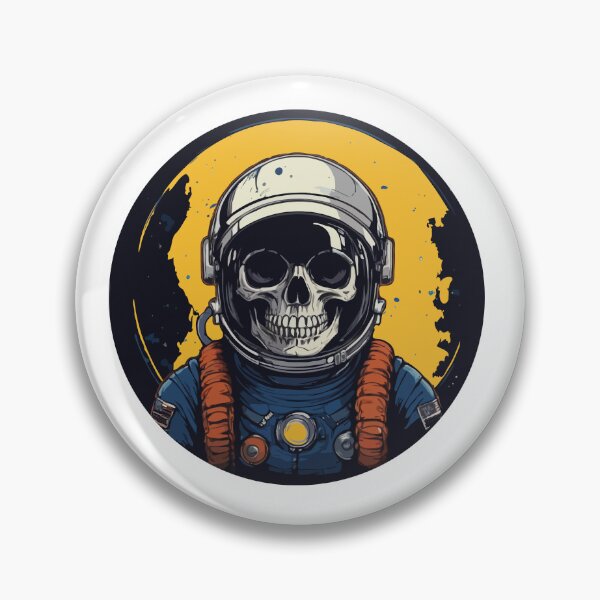 Item preview, Skull Astronaut  designed and sold by JiraVibes.