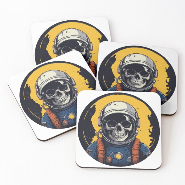 Item preview, Skull Astronaut  designed and sold by JiraVibes.