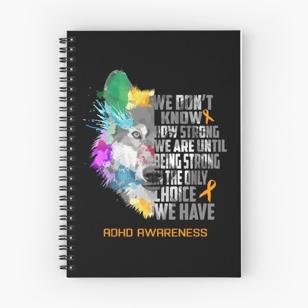 Item preview, ADHD Awareness, We Do Not Know How Strong We Are Until Being Strong In The Only Choice We Have designed and sold by KatMercerr.