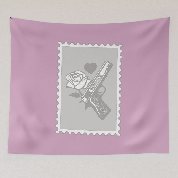Item preview, Mafia Romance Book Trope Postage Stamp designed and sold by baranskini.