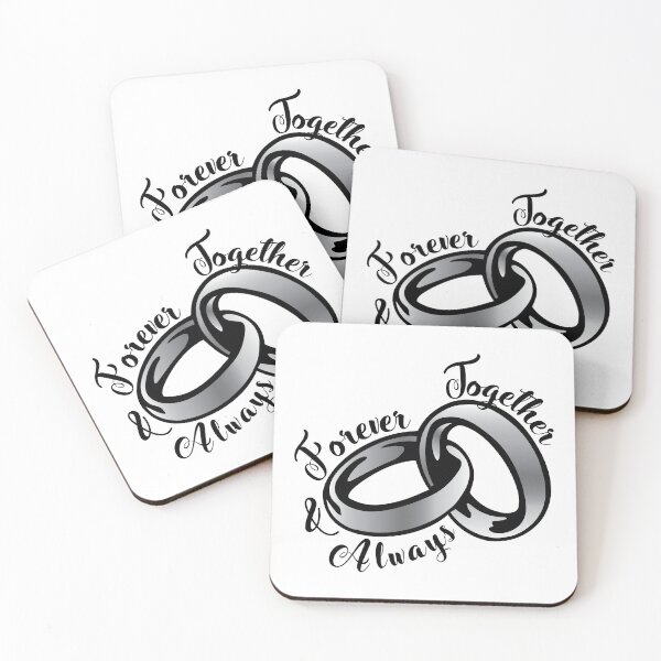 Item preview, FOREVER & ALWAYS TOGETHER designed and sold by Sillybear PrintsItAll.