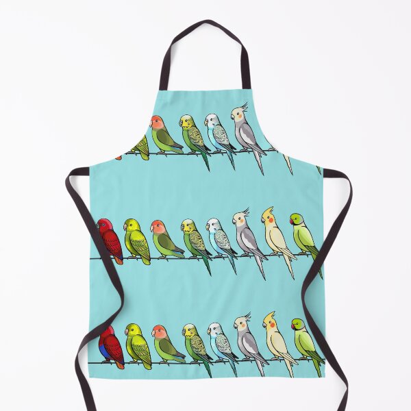 Item preview, Bird Lineup Small Psittacines Parrotlets Parakeets Cockatiels Eclectus designed and sold by haleylouise.