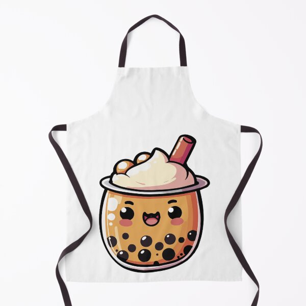 Item preview, Cute Kawaii Boba milk Tea - 1 designed and sold by Karma Design.