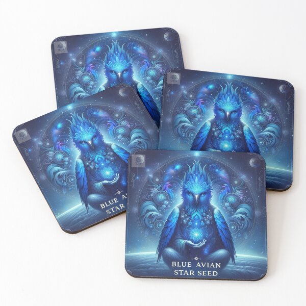 Item preview, Skyward Bound The Legacy of a Blue Avian Starseed designed and sold by Te-Ane.