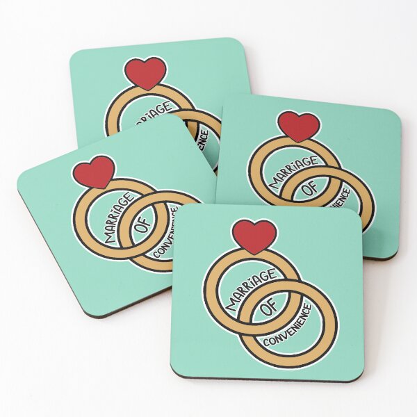 Item preview, Marriage of Convenience Book Trope  designed and sold by baranskini.