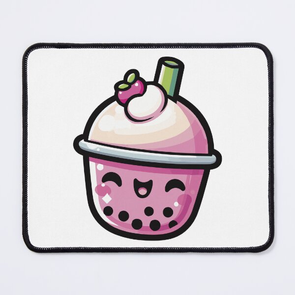 Item preview, Cute Kawaii Boba milk Tea - 2 designed and sold by Karma Design.