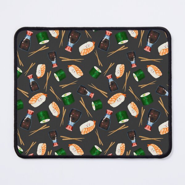 Item preview, Cute Sushi, Dark Grey designed and sold by serafineaandd.