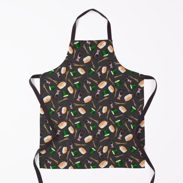 Item preview, Cute Sushi, Dark Grey designed and sold by serafineaandd.