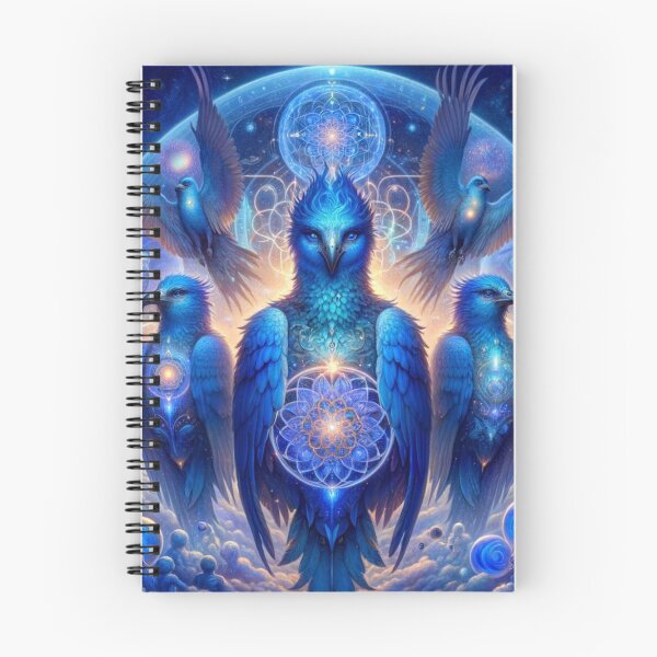 Item preview, Celestial Echoes Awakening as a Blue Avian Starseed designed and sold by Te-Ane.