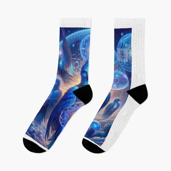 Item preview, Celestial Echoes Awakening as a Blue Avian Starseed designed and sold by Te-Ane.