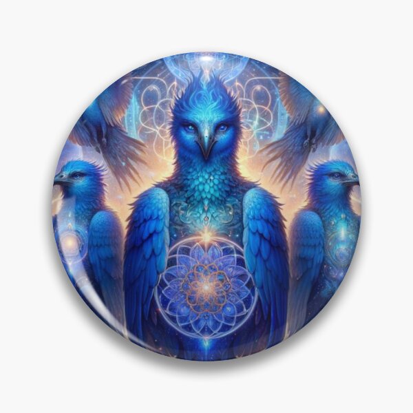 Item preview, Celestial Echoes Awakening as a Blue Avian Starseed designed and sold by Te-Ane.