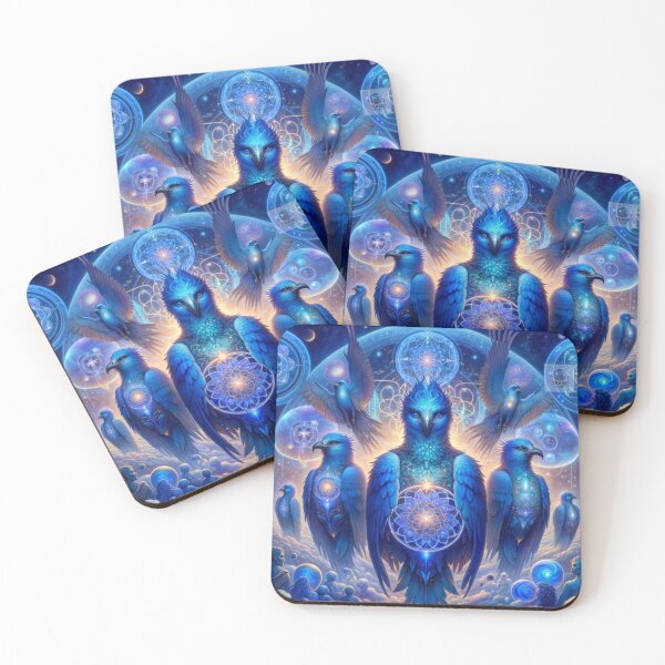 Item preview, Celestial Echoes Awakening as a Blue Avian Starseed designed and sold by Te-Ane.