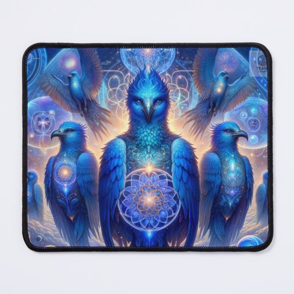 Item preview, Celestial Echoes Awakening as a Blue Avian Starseed designed and sold by Te-Ane.