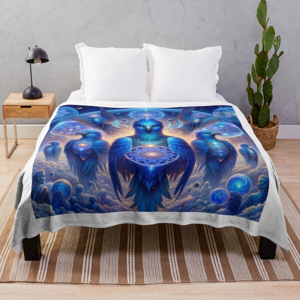 Item preview, Celestial Echoes Awakening as a Blue Avian Starseed designed and sold by Te-Ane.