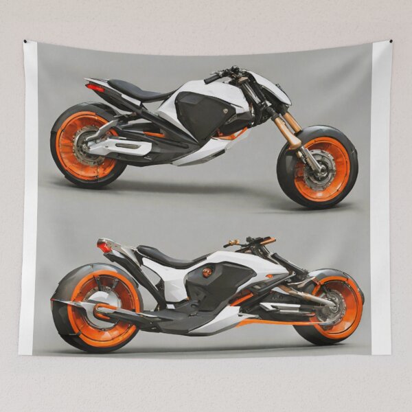Item preview, slender style motorcycle designed and sold by janjacbu.