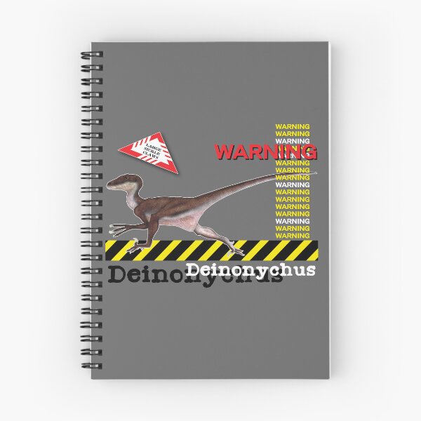 Item preview, Warning Deinonychus Raptor Dinosaur designed and sold by March90.