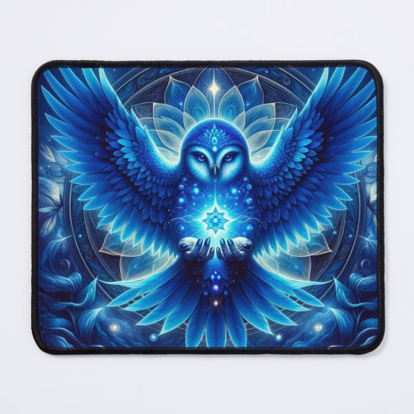 Item preview, Interstellar Wings The Path of a Blue Avian Soul designed and sold by Te-Ane.