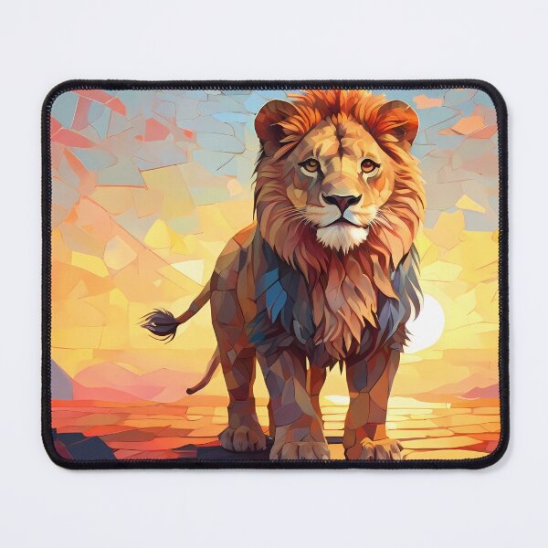 Item preview, Pride's Glory: Mosaic Under Golden Sky designed and sold by purrfect pattern.