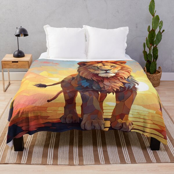 Item preview, Pride's Glory: Mosaic Under Golden Sky designed and sold by purrfect pattern.