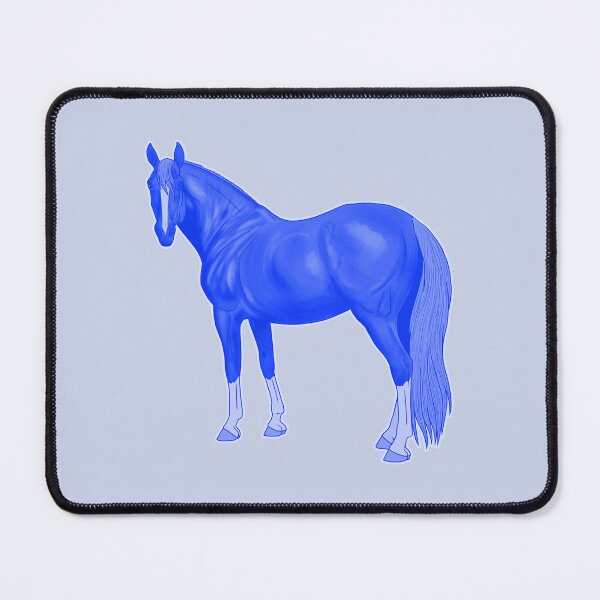 Item preview, Blue Thoroughbred Horse designed and sold by DappledMoon.