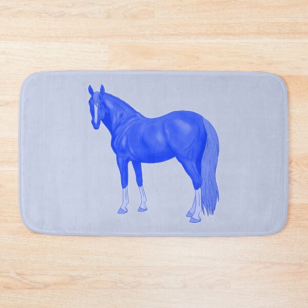 Item preview, Blue Thoroughbred Horse designed and sold by DappledMoon.
