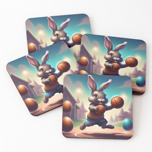 Item preview, Rabbit plays basketball at Easter designed and sold by Astralia.