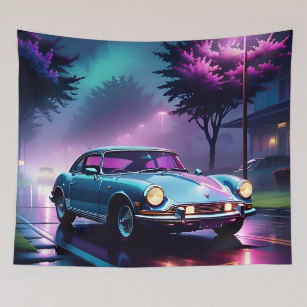 Item preview, Vintage Classic Vaporwave Car designed and sold by TheArtOfPat.