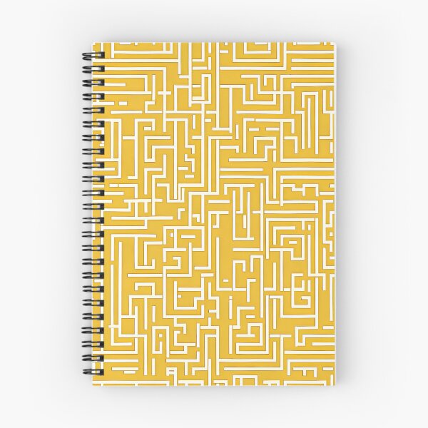 Item preview, yellow Labyrinth pattern designed and sold by Pixevol.
