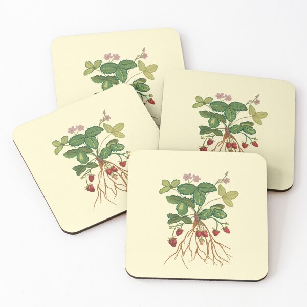 Item preview, Strawberry plant designed and sold by GingaNinjaDraws.