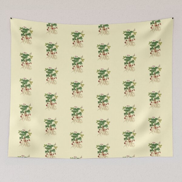 Item preview, Strawberry plant designed and sold by GingaNinjaDraws.