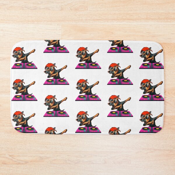 Item preview, Doberman DJ Dabbing  designed and sold by TheAnimalZ00.