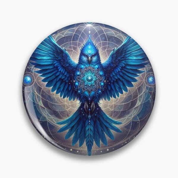 Item preview, Galactic Harmony Blue Avian Starseed designed and sold by Te-Ane.
