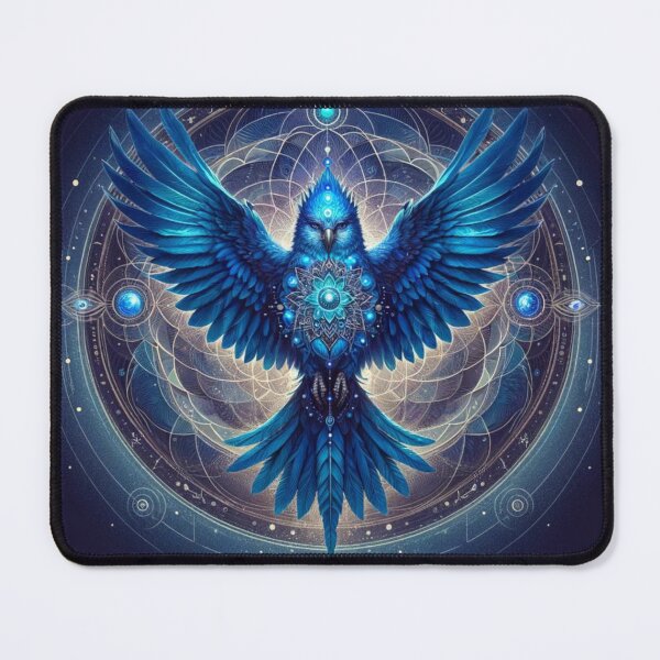 Item preview, Galactic Harmony Blue Avian Starseed designed and sold by Te-Ane.