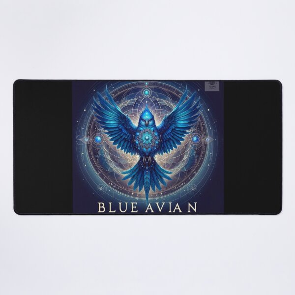 Item preview, Galactic Harmony Blue Avian Starseed designed and sold by Te-Ane.
