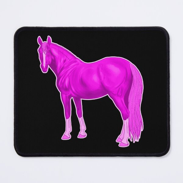 Item preview, Hot Pink Thoroughbred Horse designed and sold by DappledMoon.