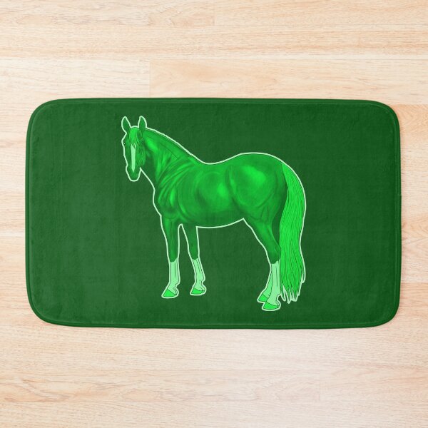Item preview, Lime Green Thoroughbred Horse designed and sold by DappledMoon.