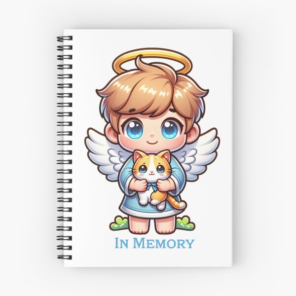 Item preview, In Memory Angel for a Cat designed and sold by PassionforLove.