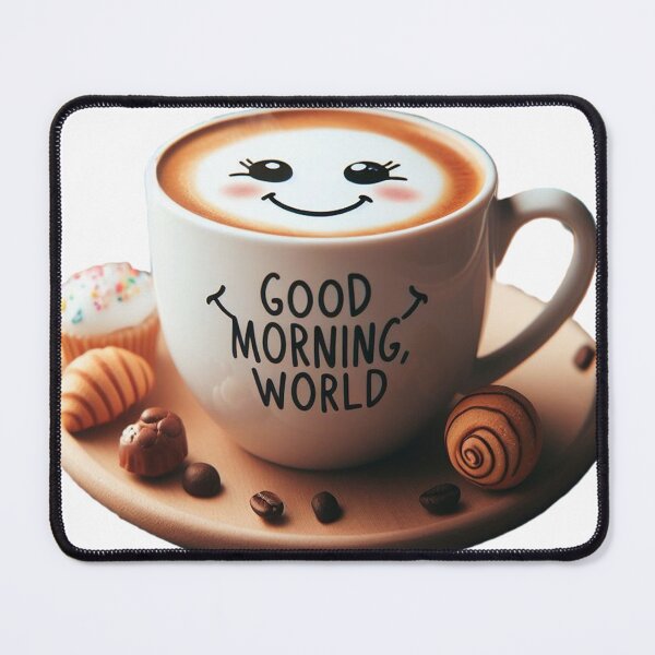 Item preview, Buongiorno con una tazza di caffè e dolci ?☕? designed and sold by TroviTutto.