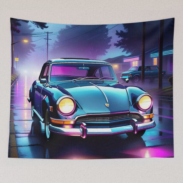Item preview, Vintage Classic Vaporwave Car designed and sold by TheArtOfPat.