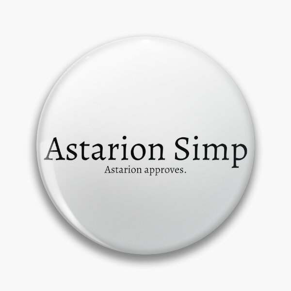 Item preview, Astarion Simp - Astarion Approves Baldur's Gate 3 Companion designed and sold by addie-plays.