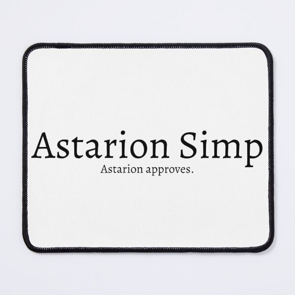 Item preview, Astarion Simp - Astarion Approves Baldur's Gate 3 Companion designed and sold by addie-plays.