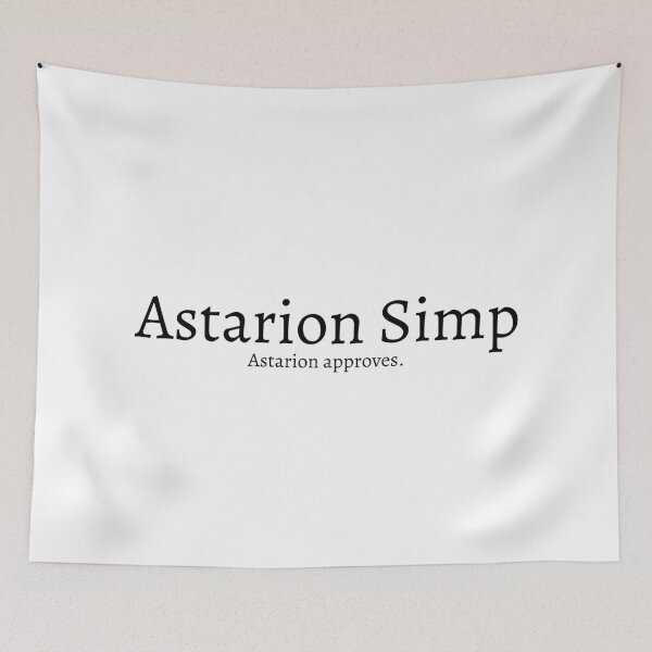 Item preview, Astarion Simp - Astarion Approves Baldur's Gate 3 Companion designed and sold by addie-plays.