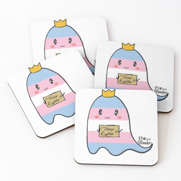 Item preview, Trans Rights Ghostie designed and sold by funlittlewonders.
